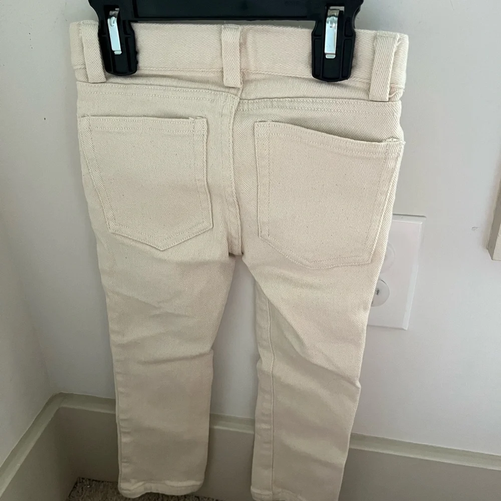 Janie and Jack Slim Tan Jeans Size 3